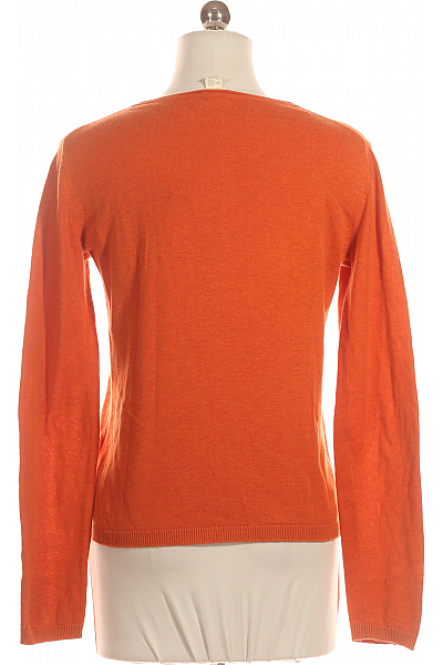 Dámský Cardigan Oranžový Vel. 36/38