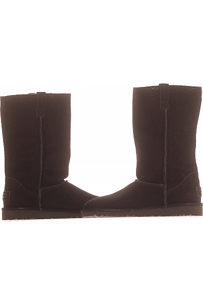 Dámské Boty Kožené Černé UGG Vel.  38