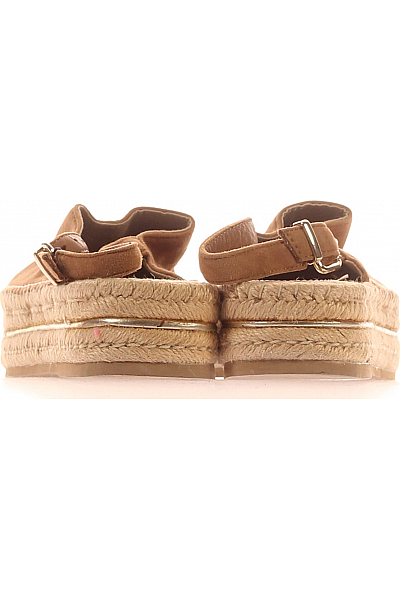 Dámské Espadrilky Kožené Hnědé TOMMY HILFIGER Vel.  38