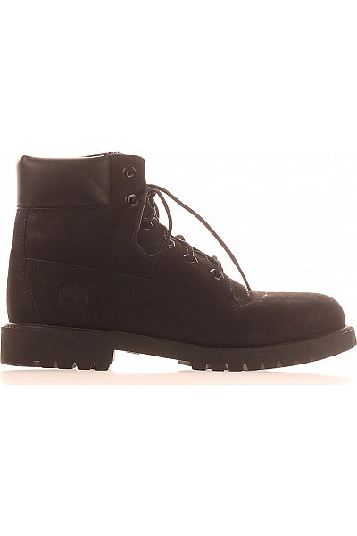 Dámské Workery Kožené Černé Timberland Vel.  38