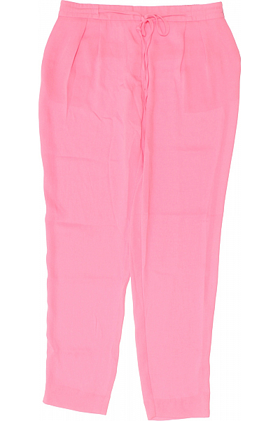 Dámské Kalhoty Růžové ZARA Second hand Vel.  M