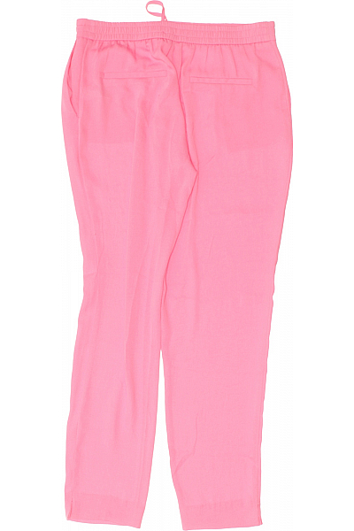 Dámské Kalhoty Růžové ZARA Second hand Vel.  M