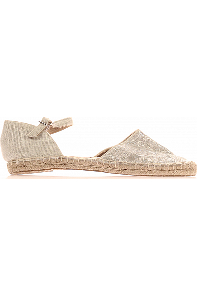 Dámské Espadrilky Bílé MUSTANG Vel. 40