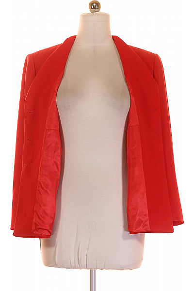 GERRY WEBER Dámské Sako Červené Second hand Vel. 42
