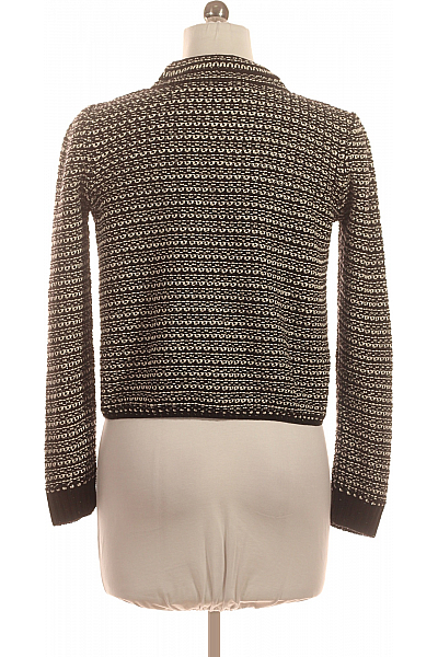 Dámský Cardigan Černobílý CAMAIEU Second hand Vel. M