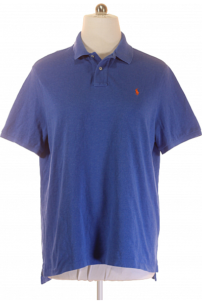 Ralph Lauren Pánské Tričko Modré Vel. XL
