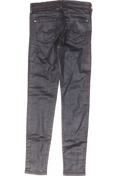 Dámské úzké Modré 7 For All Mankind Vel. 25