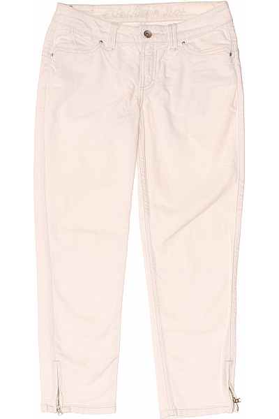 Esprit Dámské 3/4 Kalhoty Bílé Second Hand