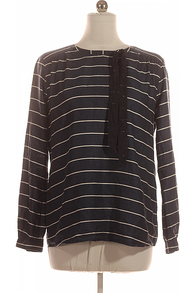 Vzorovaná  Halenka Modrá Hugo Boss Second Hand