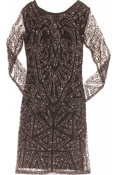 LACE &BEADS Šaty Černé Vel. XXS