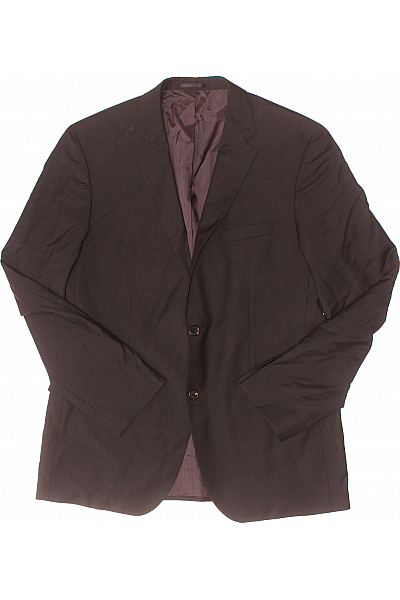 Hugo Boss Pánské Sako Vlněné Černé Second Hand Vel. 52