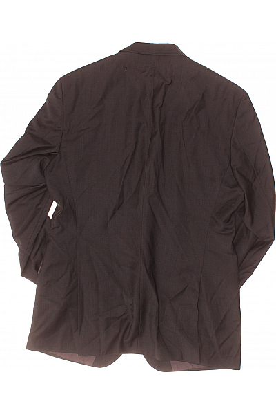 Hugo Boss Pánské Sako Vlněné Černé Second hand Vel. 52
