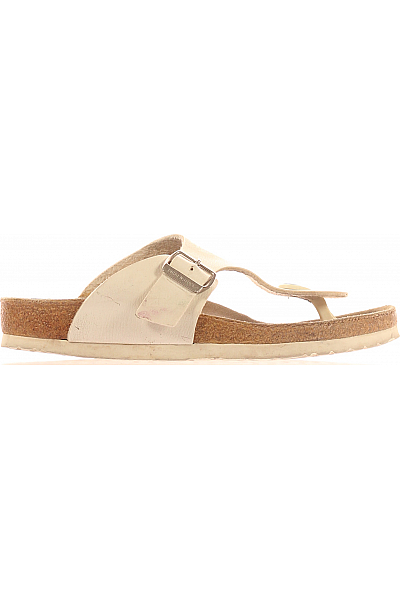 Dámské Boty Béžové Birkenstock Second Hand Vel. 37