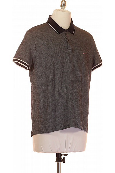 Pánské Tričko Modré TOMMY HILFIGER Vel. XXL