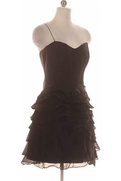 Šaty Hedvábné Černé Karen Millen Second hand Vel.  38