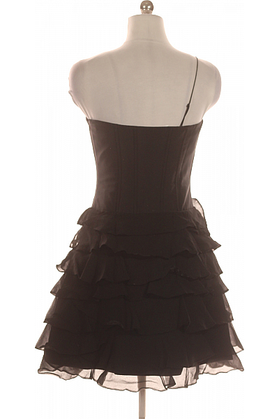 Šaty Hedvábné Černé Karen Millen Second hand Vel.  38