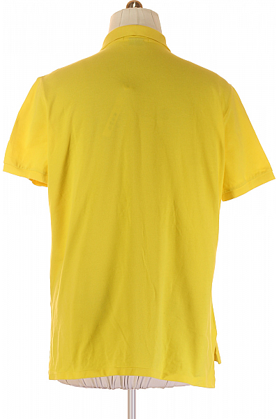 Pánské Tričko Žluté Ralph Lauren Vel. XXL