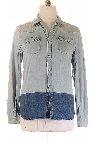 Scotch & Soda Dámská Košile Modrá Second Hand Vel. L