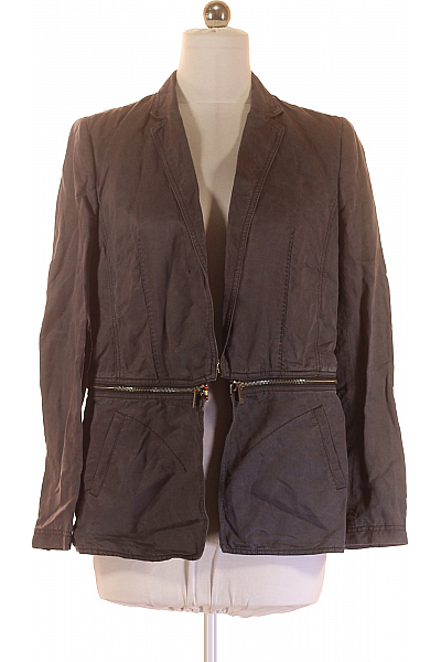 Dámské Blejzr Lněný Šedý Hugo Boss Second Hand