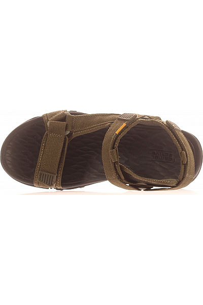 Pánské Sandály Látkové Zelené Camel Active