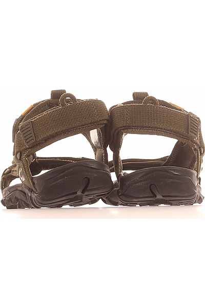 Pánské Sandály Látkové Zelené Camel Active