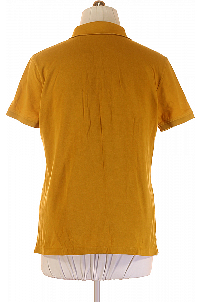 Pánské Tričko s Límečkem Oranžové S.OLIVER Second hand Vel. XL