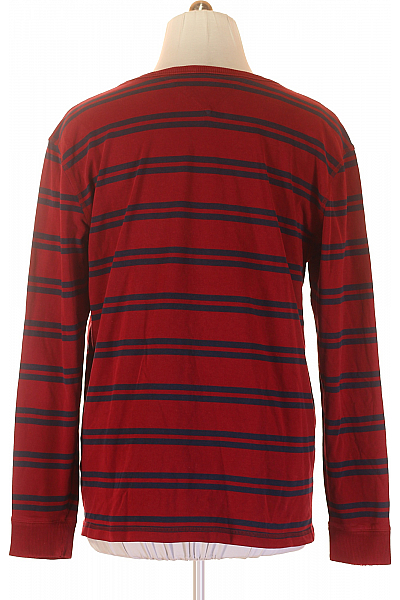 TOMMY HILFIGER Pánská Mikina Vínová