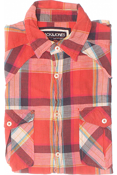 Vzorovaná Pánská Košile Barevná JACK & JONES Vel. M