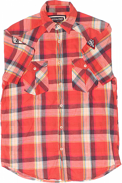 Vzorovaná Pánská Košile Barevná JACK & JONES Vel. M