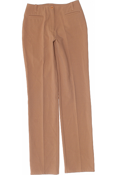 Dámské Kalhoty Hnědé ARMANI Second Hand Vel. 34