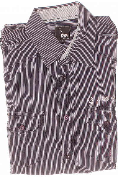 Vzorovaná Pánská Košile Modrá JACK & JONES Vel. L