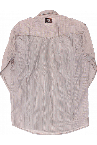 JACK & JONES Vzorovaná Pánská Košile Šedá Vel. L