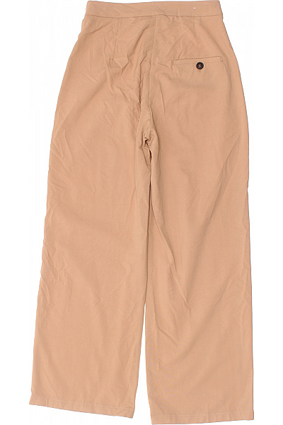 Dámské Kalhoty Béžové Bershka Second hand Vel.  38