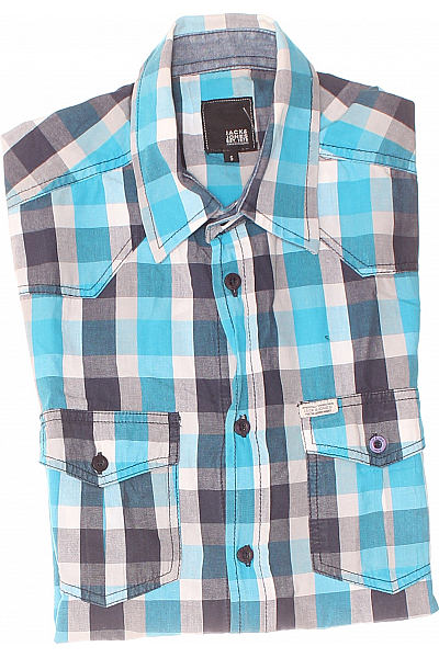 JACK & JONES Vzorovaná Pánská Košile Barevná Vel. S