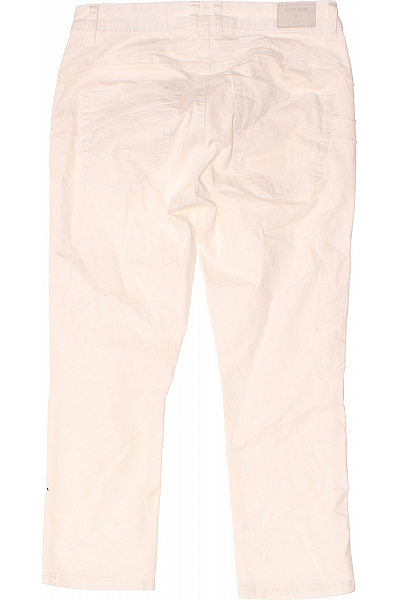 Dámské Džíny Bílé Cream Second hand Vel. 29