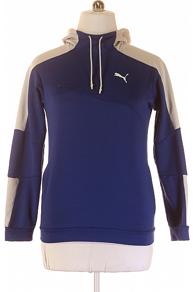 Pánská Mikina Modrá Puma Second Hand Vel. S
