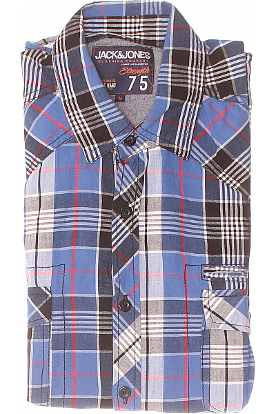 JACK & JONES Vzorovaná Pánská Košile Barevná Vel. M