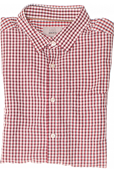 Pánská Košile Barevná Marks & Spencer Vel. XL