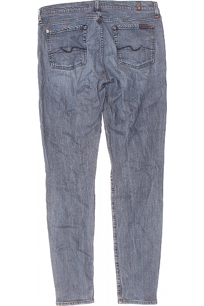 7 For All Mankind Dámské úzké Modré