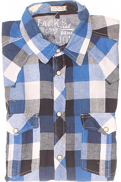 Vzorovaná Pánská Košile Barevná JACK & JONES Vel. L