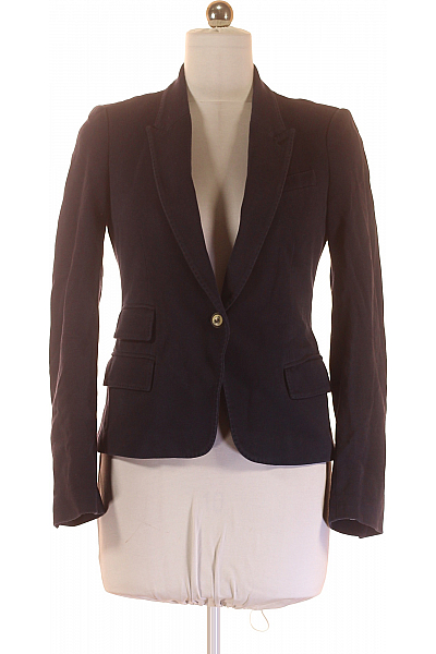 ZARA Dámské Blejzr Modrý Second Hand Vel.  M
