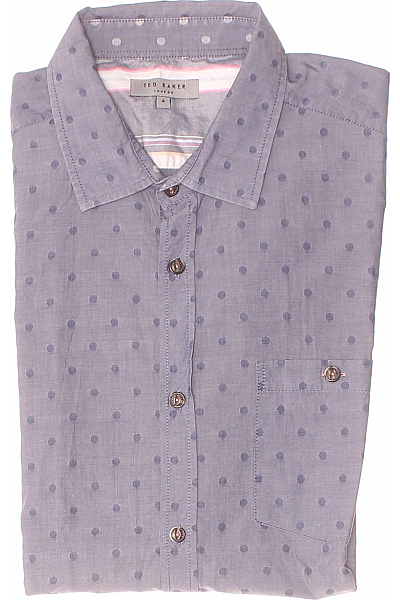 Pánská Košile Fialová Ted Baker