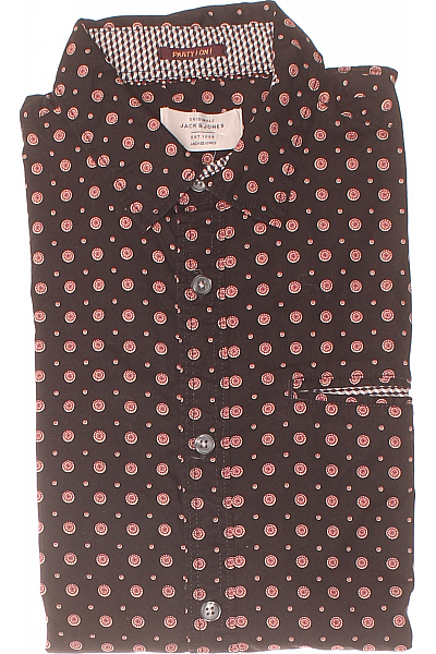 Pánská Košile Černá JACK & JONES Second Hand