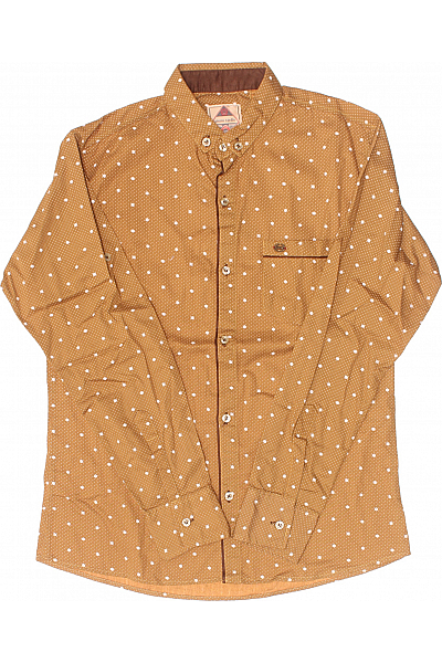 Pánská Košile Hnědá PIERRE CARDIN Vel. XL
