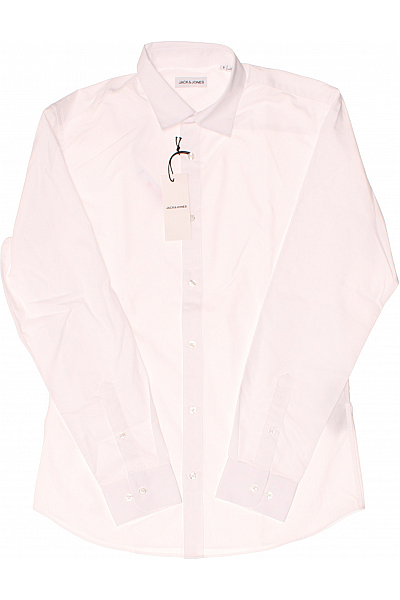 JACK & JONES Pánská Košile Bílá Vel. S