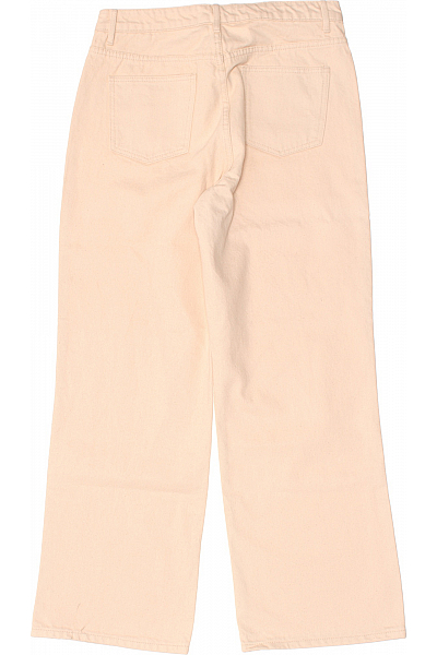 Bootcut Dámské Džíny Béžové Vel. 40