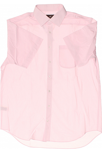 Pánská Košile Růžová Marks & Spencer Second hand Vel. 42