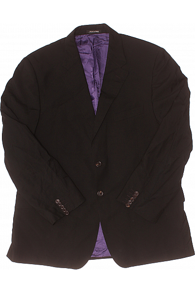 Pánské Sako Vlněné Černé Paul Smith Vel. 44