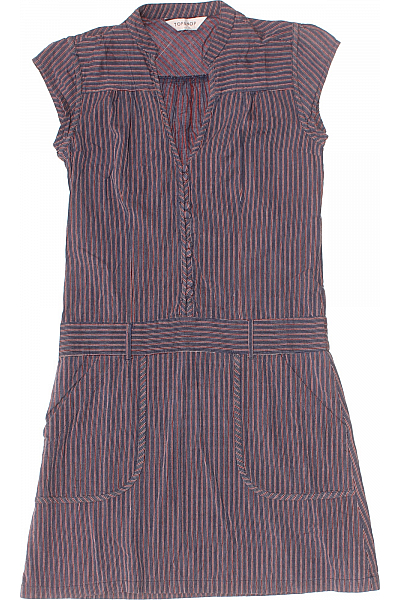 Topshop Košilové  Šaty Barevné Second Hand Vel.  38