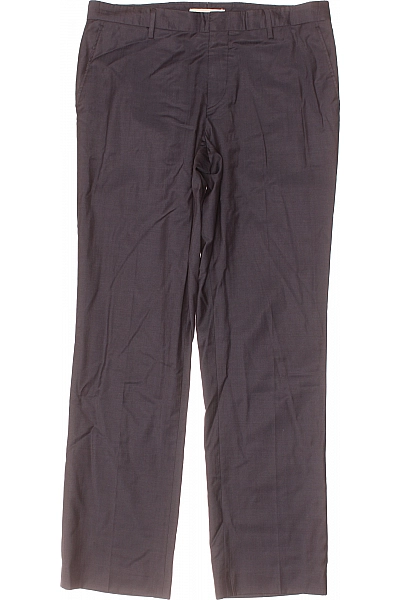 Pánské Chino Kalhoty Vlněné Modré River Island